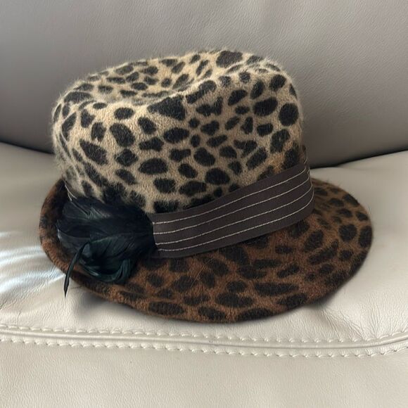 Albertus swanepoel Accessories - Albertus Swanepoel for Target Leopard Fedora